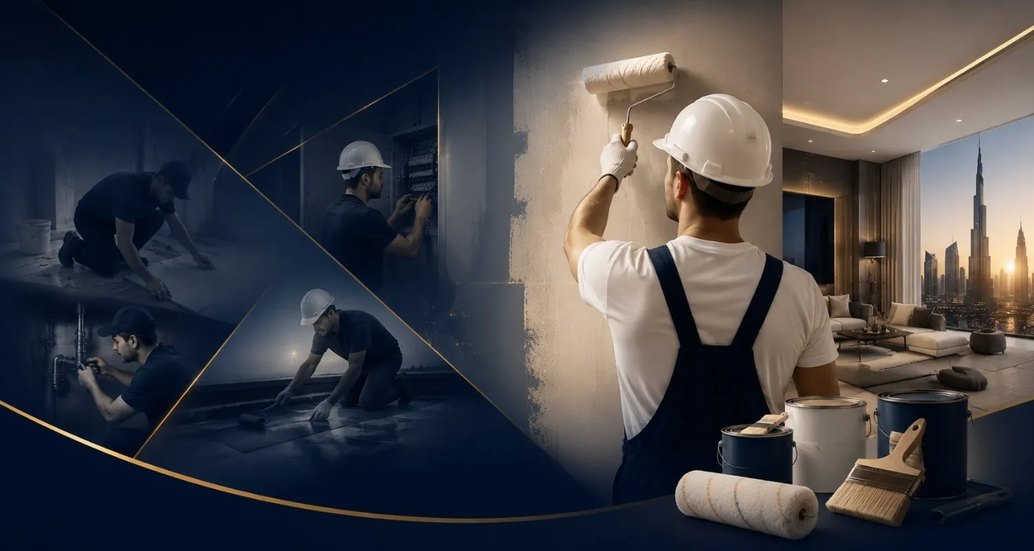 Premium painting services Dubai
